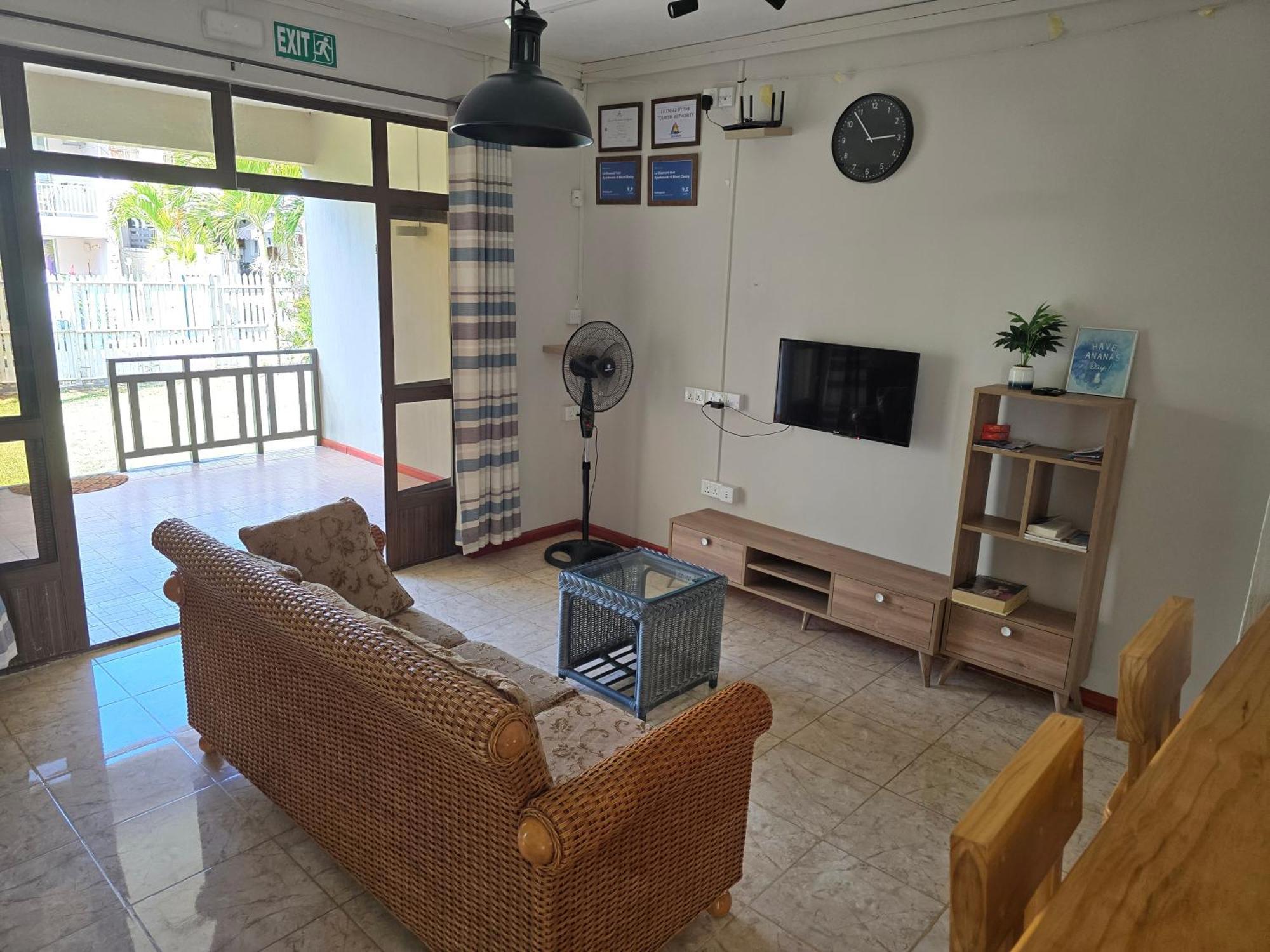 Le Diamant Vert Apartments @ Mont Choisy Buitenkant foto